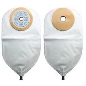 1-Piece Post-Op Urinary Pouch Cut-to-Fit Deep Convex 3/4" x 1-1/2" Oval