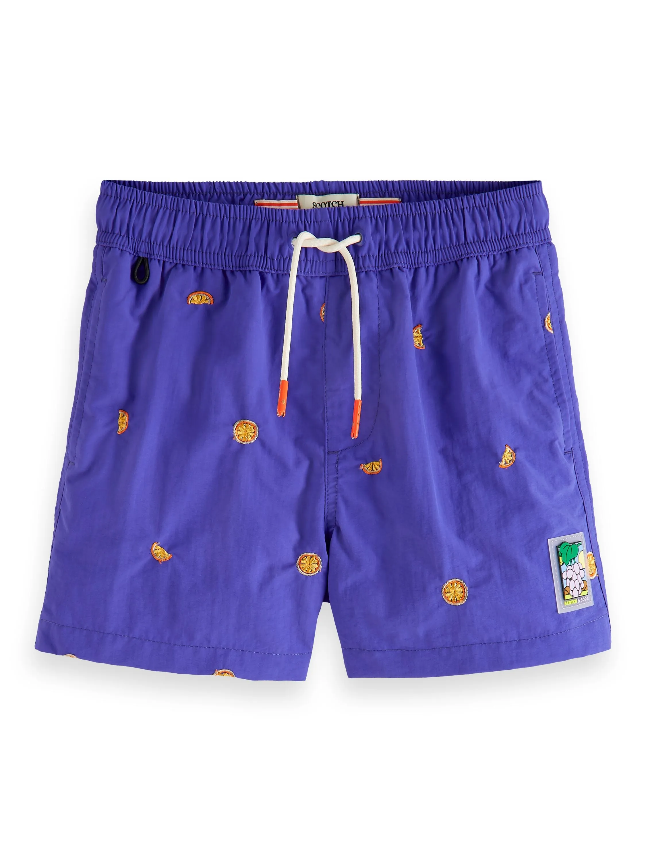 Allover EMB Swim Shorts