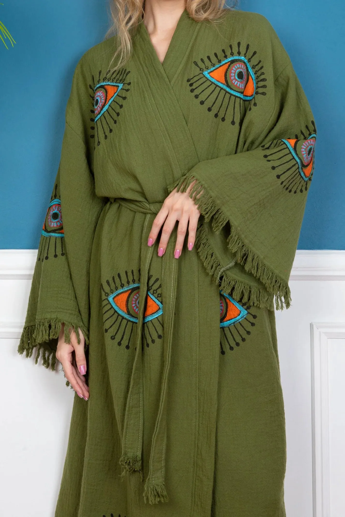 AZRA Kimono in Khaki