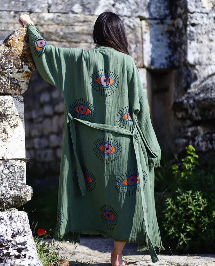 AZRA Kimono in Khaki