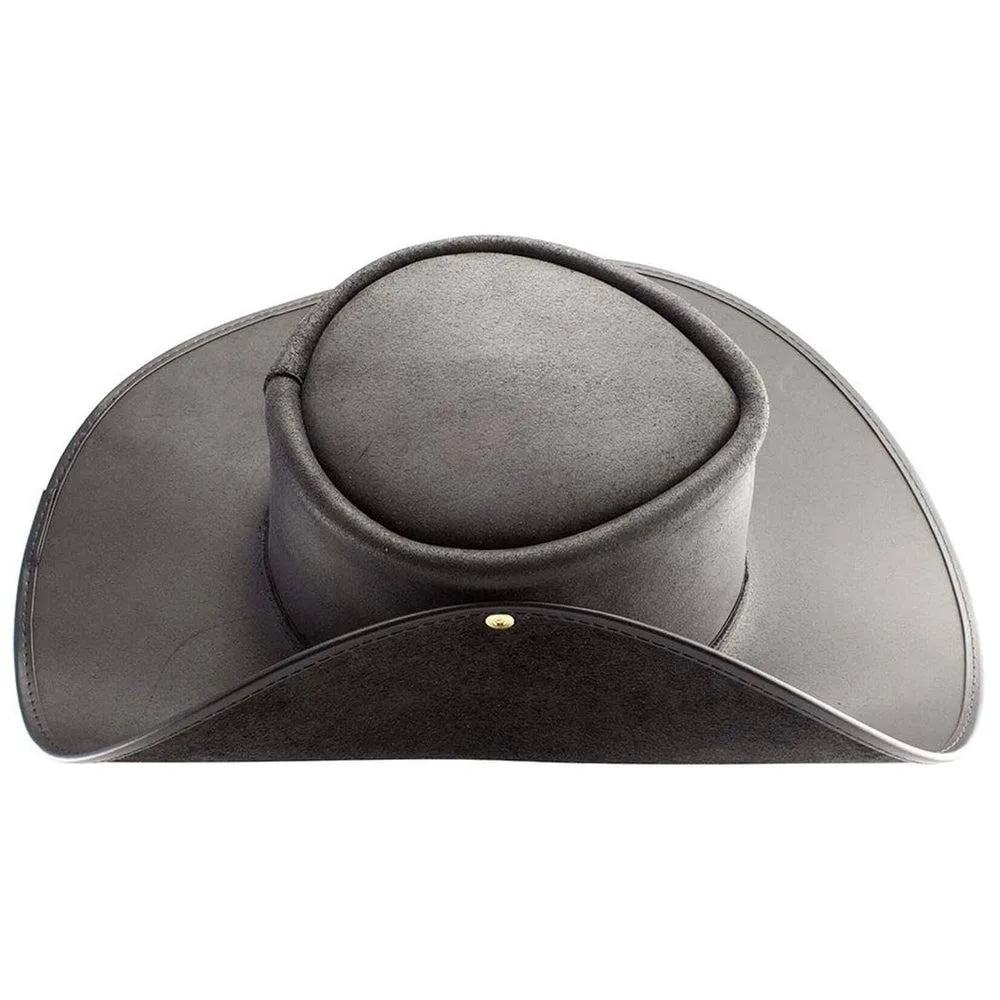 Cavalier | Womens Leather Swashbuckler Pirate Hat