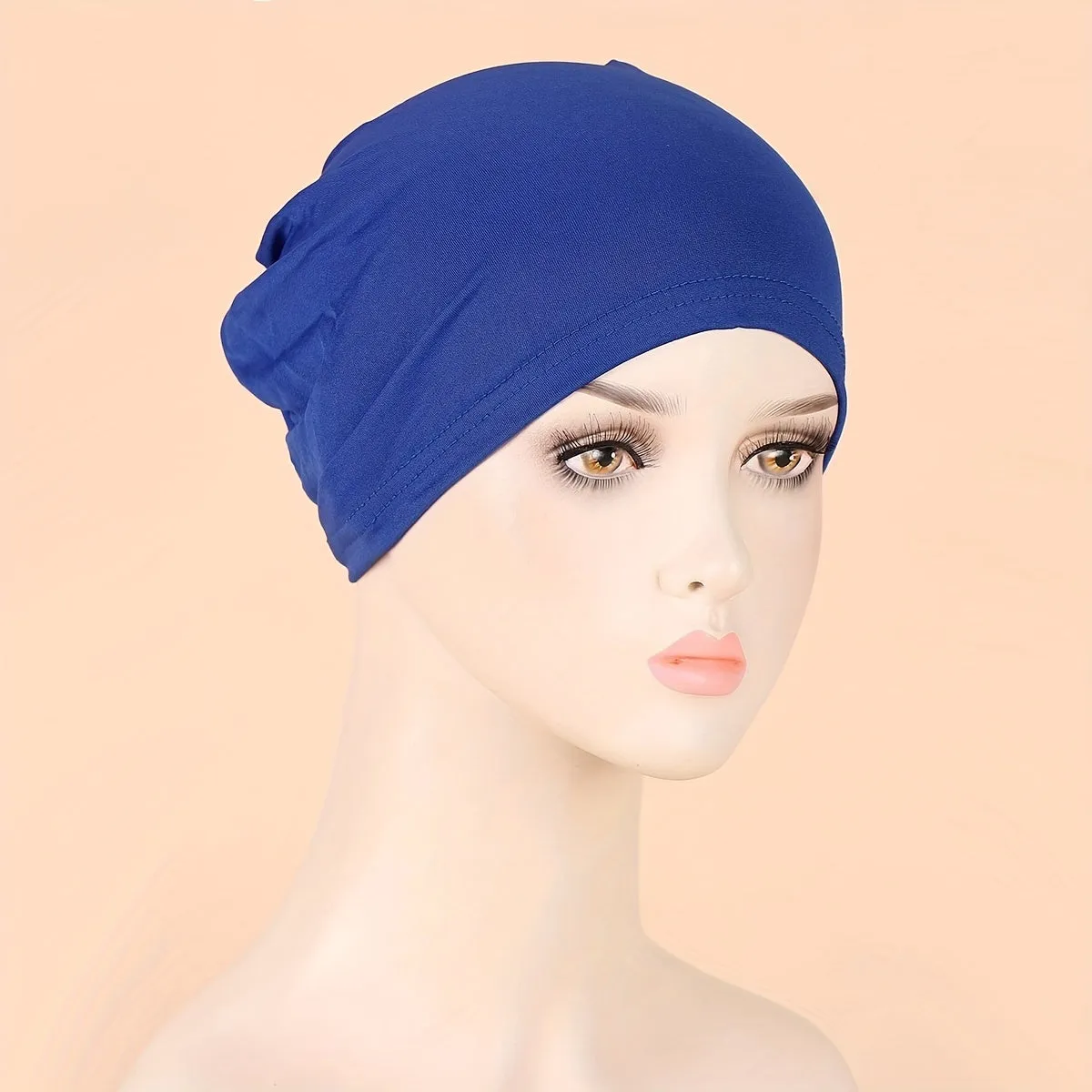 Chic Solid Color Turban Cap Stylish and Comfortable Headwear