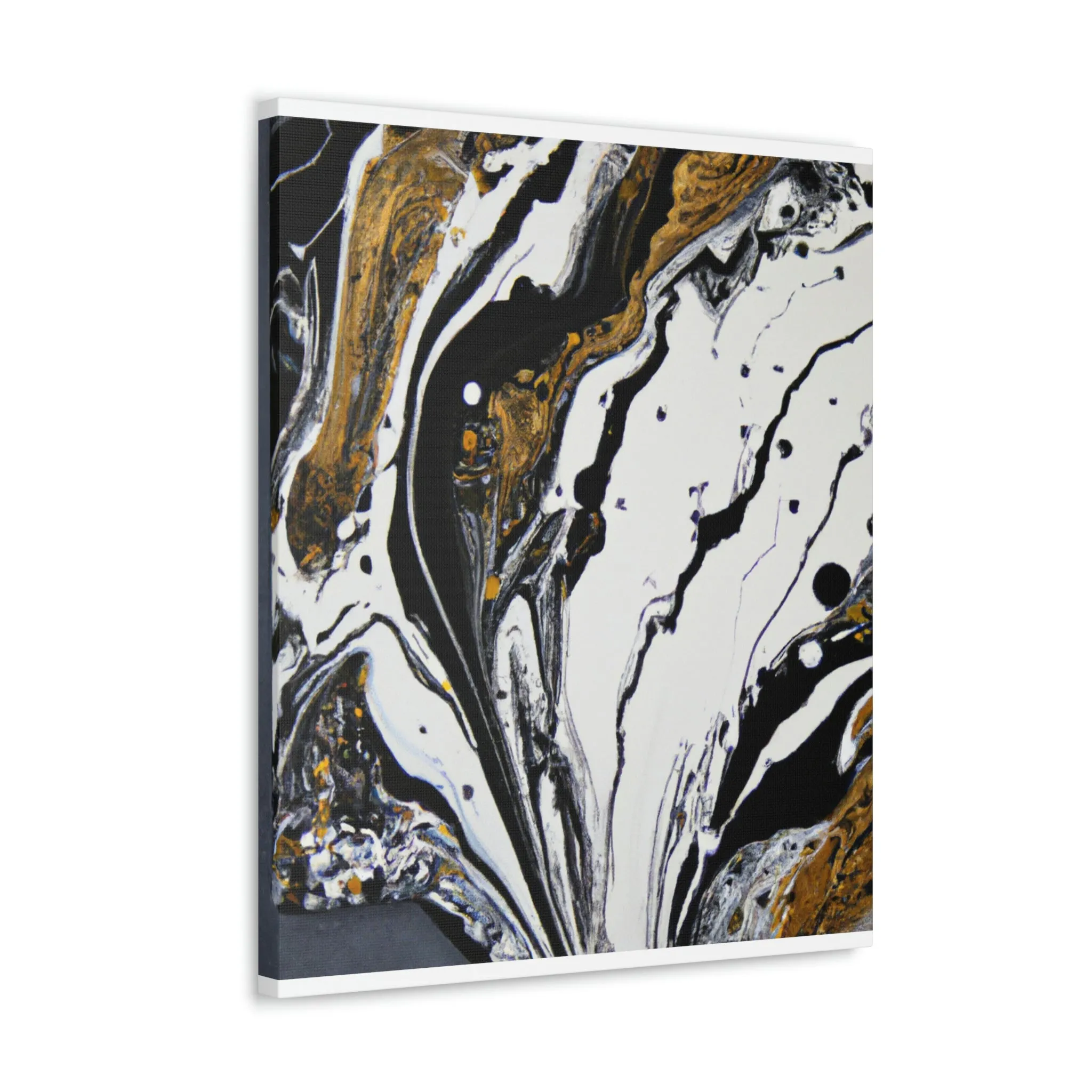 Gilded Flux Art. - Canvas