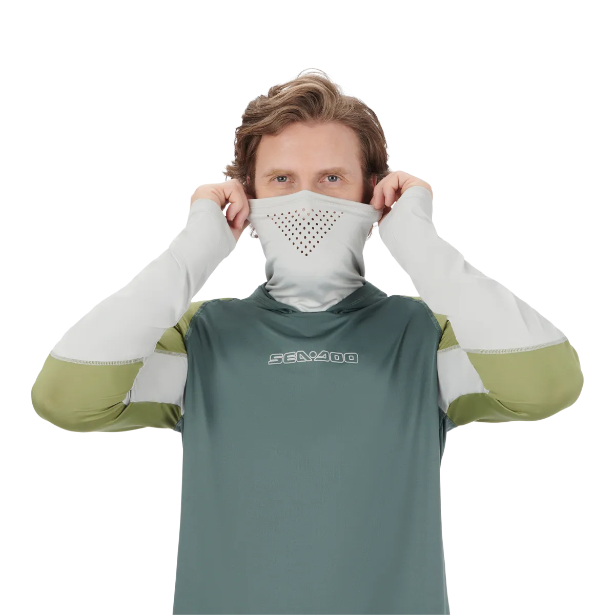 Sea-Doo Men's UV Protection Hooded Shirt